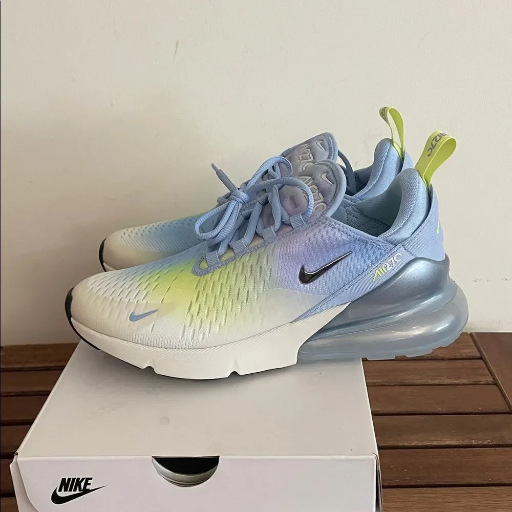 Nike Air Max 270 Aluminum/Metallic Silver US Women 7.5/UK 5/EU 38.5(IB7937-468)